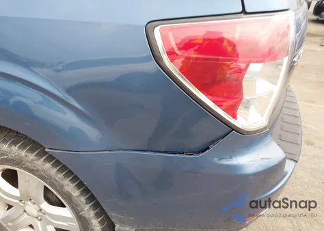 2009 Subaru Forester 2.5X from USA, damaged, VIN JF2SH636X9G780258